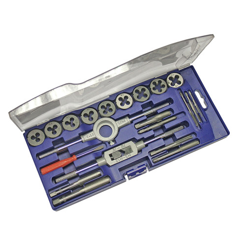 Metric Tap & Die Set of 21 Carbon Steel