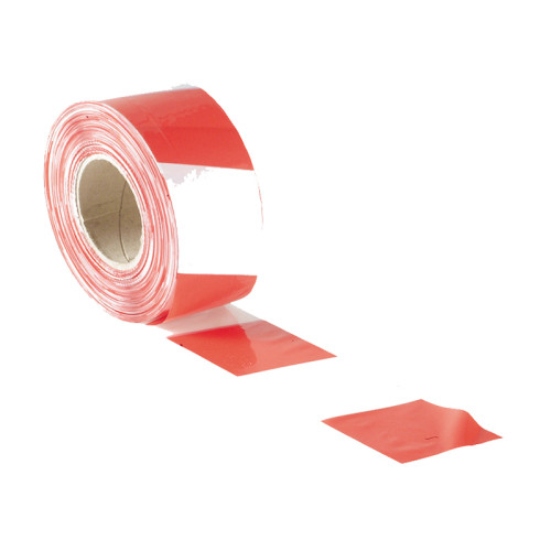 Barrier Tape 70mm x 500m Red & White