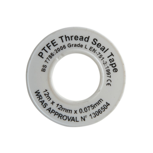 P.T.F.E Tape 12mm x 12m White (Pack 10)