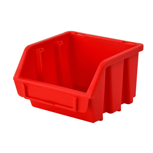 Interlocking Storage Bin Size 2 Red 116 x 161 x 75mm