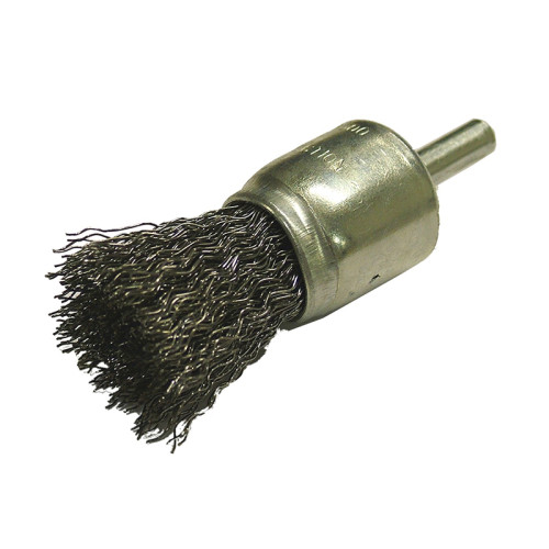 Wire End Brush 12mm Flat End