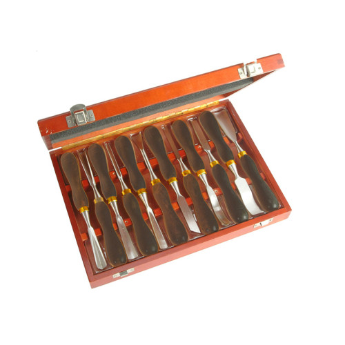 Woodcarving Set of 12 in Case