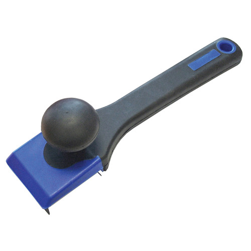 Soft-Grip Wood Scraper with 4-Sided Blade