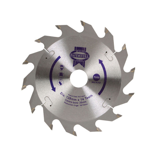 TCT Circular Saw Blade 128 x 20mm x 14T POS