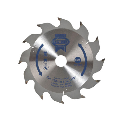 TCT Circular Saw Blade 150 x 20mm x 12T POS