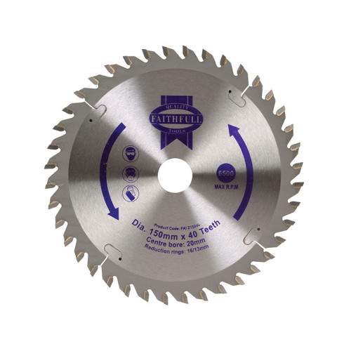 TCT Circular Saw Blade 150 x 20mm x 40T POS