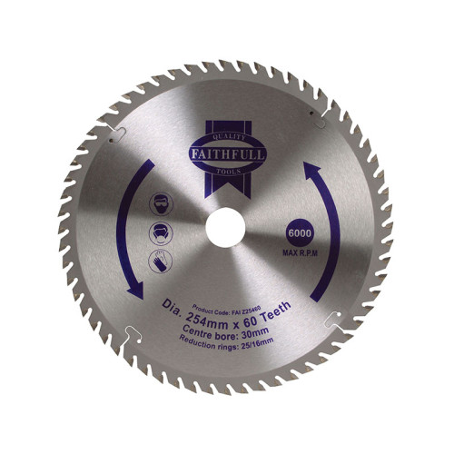 TCT Circular Saw Blade 254 x 30mm x 60T POS