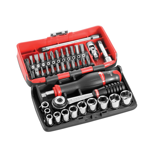 1/4in Drive R2NANO Socket Set, 38 Piece