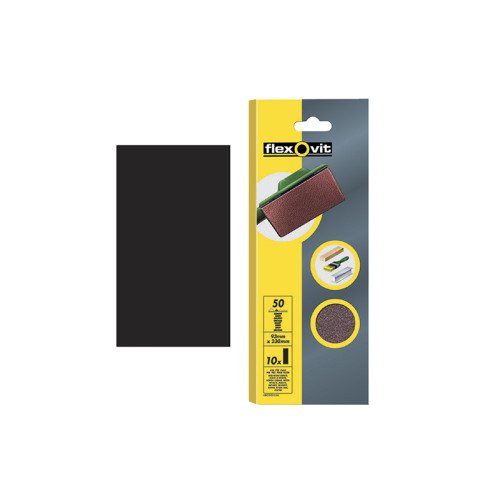 1/3 Sanding Sheets Plain Medium 80 Grit (Pack 10)