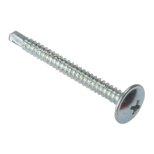 Baypole Self-Drill Screw Phillips Wafer Head ZP 4.8 x 60mm Box 100