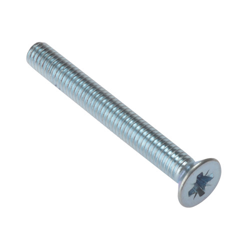 Machine Screw Pozi Compatible CSK ZP M5 x 40mm Bag 25