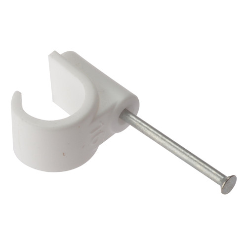 Pipe Clip with Masonry Nail 11mm Box 100