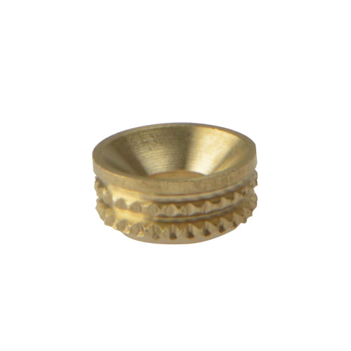 Screw Cup Sockets Solid Brass Polished No. 8 Bag 100