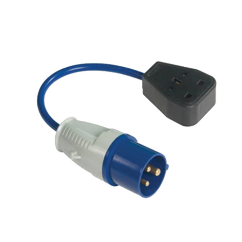 Fly Lead 240V 3-Pin Plug to 240V 3-Pin Socket & 35cm Lead