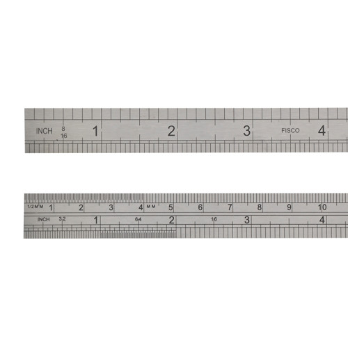 706S Stainless Steel Rule 150mm / 6in