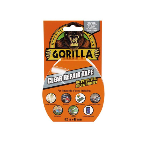 Gorilla Tape® 48mm x 8.2m Crystal Clear