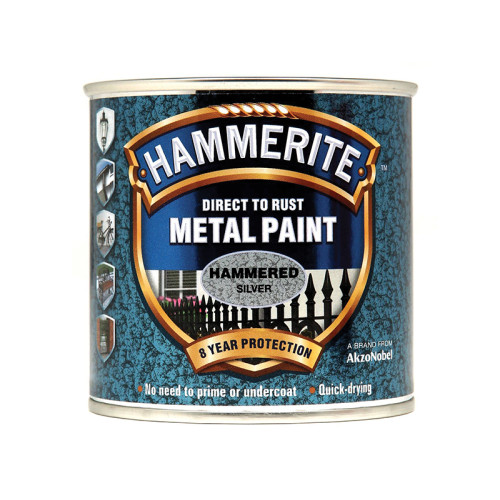 Direct to Rust Hammered Finish Metal Paint Dark Green 250ml