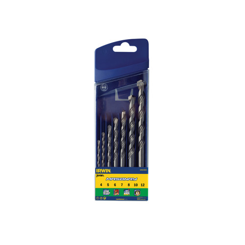 Masonry Drill Bit Set, 7 Piece