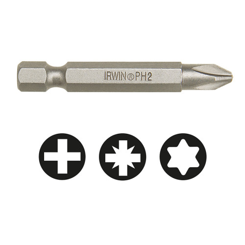 Power Screwdriver Bit Phillips PH2 70mm (Pack 1)