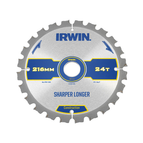 Construction Mitre Circular Saw Blade 254 x 30mm x 80T ATB/Neg