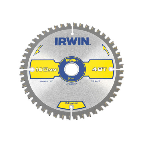 Multi Material Circular Saw Blade 160 x 20mm x 48T TCG