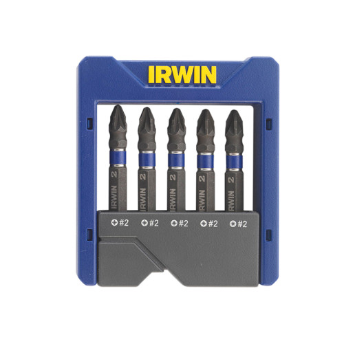 Pozidriv Impact Screwdriver Pocket Bit Set, 5 Piece