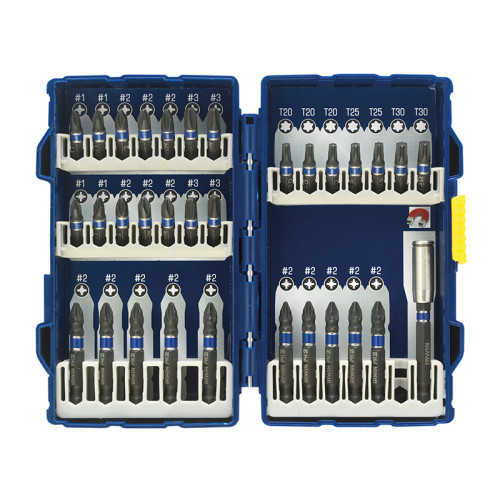 Impact Screwdriver Bit Set, 32 Piece