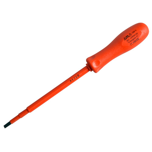 Insulated Electrician Screwdriver 150mm x 5mm