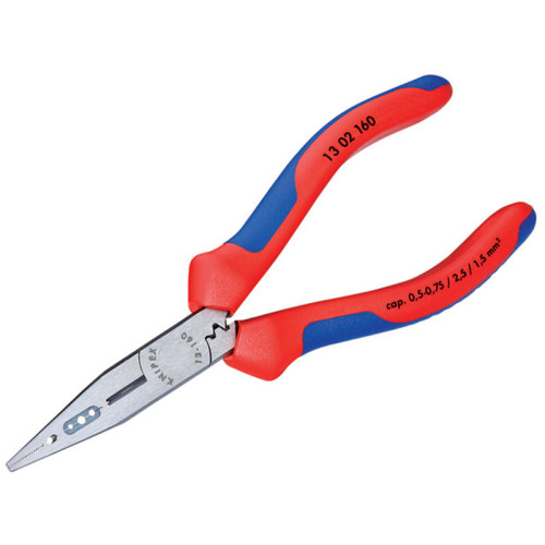 4-in-1 Electrician's Pliers Multi-Component Grip 160mm (6.1/4in)