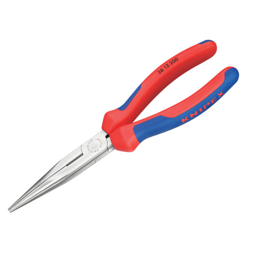 Snipe Nose Side Cutting Pliers (Stork Beak) Multi-Component Grip 200mm (8in)