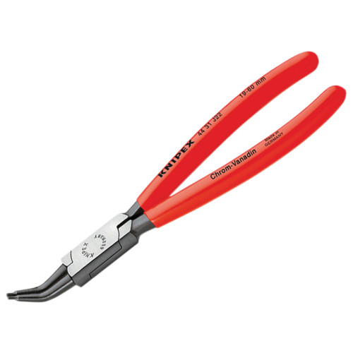 Circlip Pliers Internal 45° Bent Tip 85-140mm J42