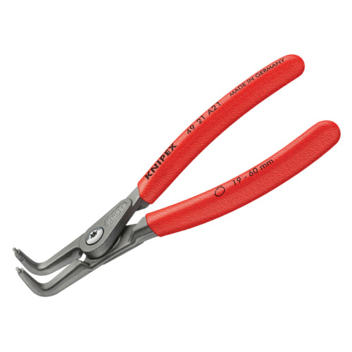 Precision Circlip Pliers External 90° Bent Tip 19-60mm A21