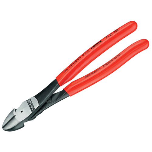 High Leverage Diagonal Cutters PVC Grip 200mm