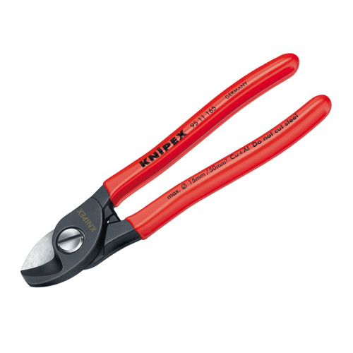 Cable Shears PVC Grip with Return Spring 165mm