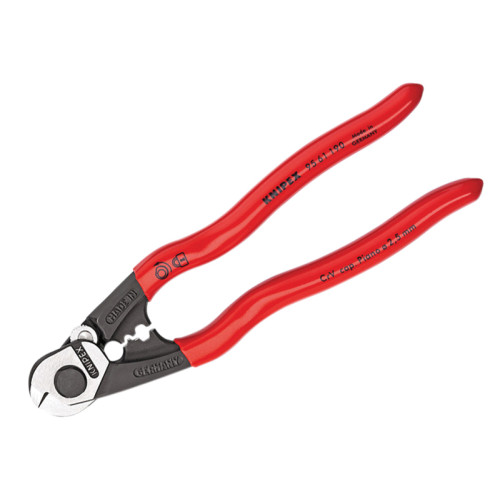 Wire Rope/Bowden Cable Cutters Multi-Component Grip 190mm