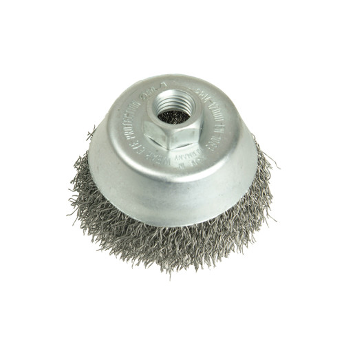 Cup Brush 75mm M10, 0.35 Steel Wire