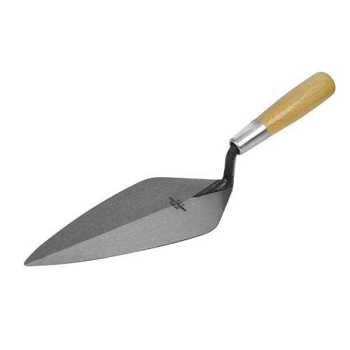 33 London Pattern Brick Trowel Wooden Handle 11in