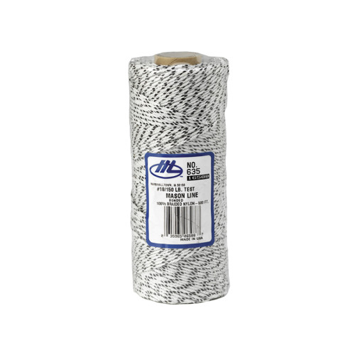 M635 Bonded Nylon Mason's Line 152m (500ft) Flecked White