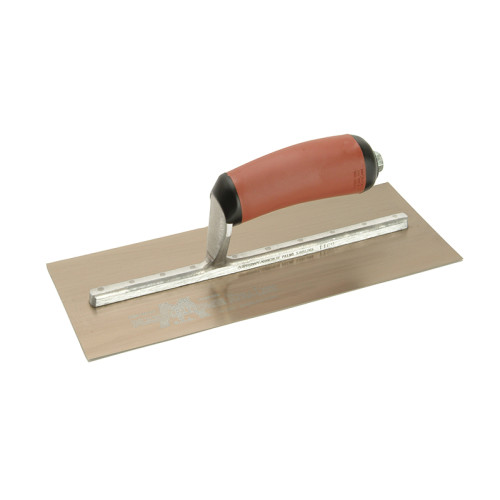 MPB13GSD Pre-Worn PermaShape® Finishing Gold S/S Trowel DuraSoft® 13 x 5in