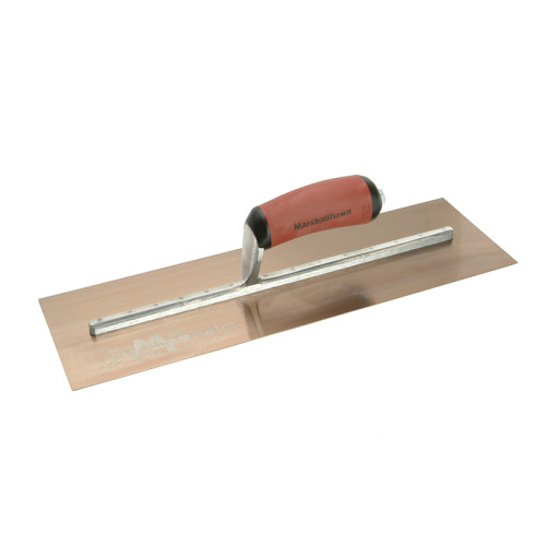 MXS165GD Gold Finishing Trowel DuraSoft® Handle 16 x 5in