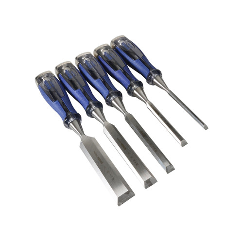 M750 Splitproof Pro Bevel Edge Chisel Set, 5 Piece