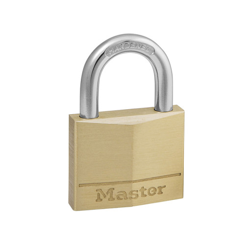 Solid Brass 40mm Padlock 4-Pin - Keyed Alike x 2