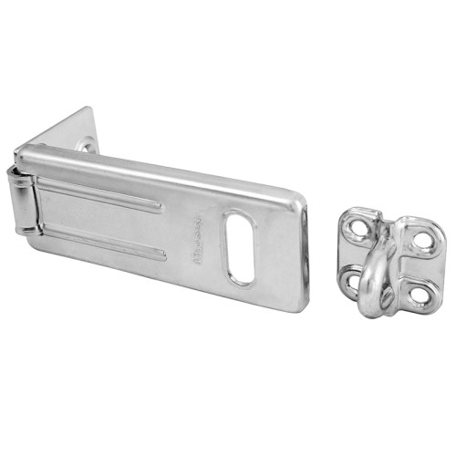 Wrought Steel Hasp Matt Black 115mm