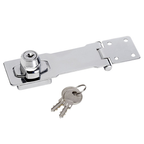 Chrome Plated Steel Locking Hasp 118mm