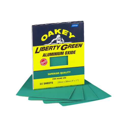 Liberty Green Aluminium Oxide Sheets 230 x 280mm Assorted (3)