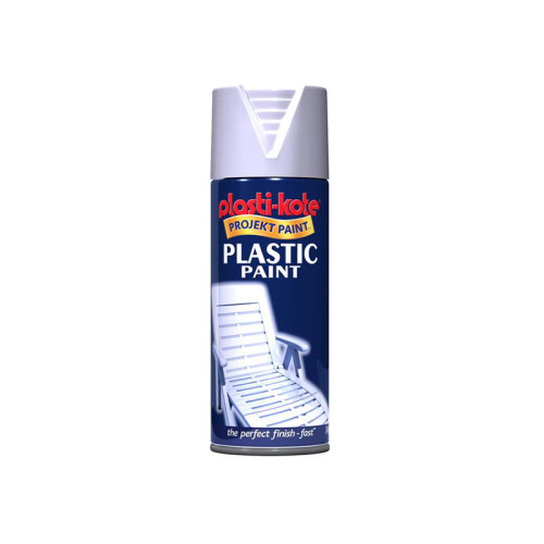 Plastic Paint Spray Black Gloss 400ml