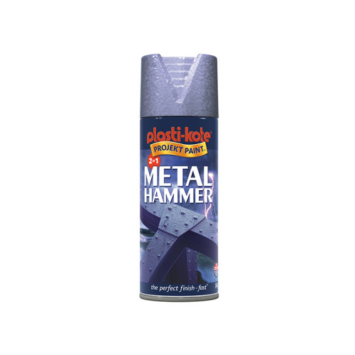 Metal Paint Hammer Spray Black 400ml