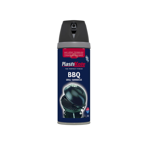 Twist & Spray BBQ Paint Black 400ml