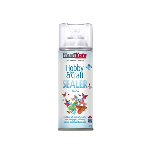 Hobby & Craft Sealer Spray Clear Gloss 400ml