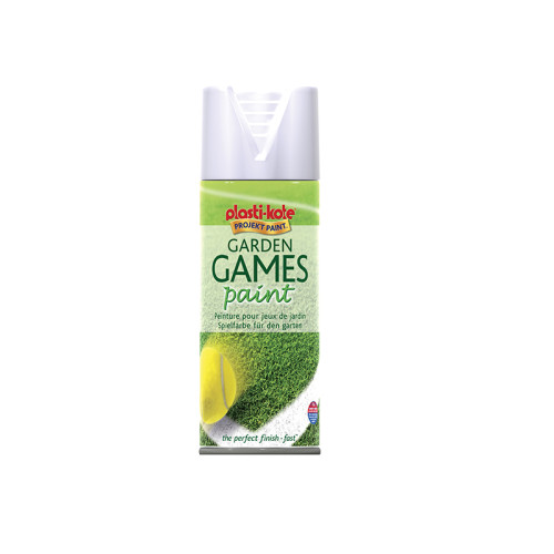 Garden Games Spray Paint White 400ml